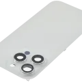 Back Glass w/ MagSafe Magnet For iPhone 16 Pro (No Logo) (Aftermarket) (White Titanium)