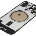 Back Glass w/ MagSafe Magnet For iPhone 16 Pro (No Logo) (Aftermarket) (White Titanium)