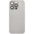 Back Glass w/ MagSafe Magnet For iPhone 16 Pro (No Logo) (Aftermarket) (Natural Titanium)