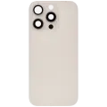 Back Glass w/ MagSafe Magnet For iPhone 16 Pro (No Logo) (Aftermarket) (Desert Titanium)