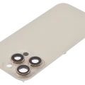 Back Glass w/ MagSafe Magnet For iPhone 16 Pro (No Logo) (Aftermarket) (Desert Titanium)