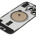 Back Glass w/ MagSafe Magnet For iPhone 16 Pro (No Logo) (Aftermarket) (Desert Titanium)