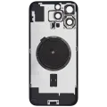 Back Glass w/ MagSafe Magnet For iPhone 16 Pro Max (No Logo) (Aftermarket) (Black Titanium)