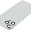 Back Glass w/ MagSafe Magnet For iPhone 16 Pro Max (No Logo) (Aftermarket) (White Titanium)
