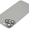 Back Glass w/ MagSafe Magnet For iPhone 16 Pro Max (No Logo) (Aftermarket) (Natural Titanium)