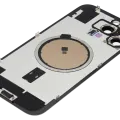 Back Glass w/ MagSafe Magnet For iPhone 16 Pro Max (No Logo) (Aftermarket) (Natural Titanium)