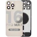 Back Glass w/ MagSafe Magnet For iPhone 16 Pro Max (No Logo) (Aftermarket) (Desert Titanium)