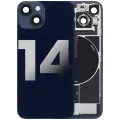 Заднє скло з магнітом MagSafe, NFC і шлейфом спалаху для iPhone 14 (Used OEM Pull: Grade A) (Midnight)
