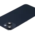 Заднє скло з магнітом MagSafe, NFC і шлейфом спалаху для iPhone 14 (Used OEM Pull: Grade A) (Midnight)