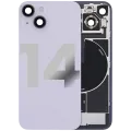 Back Glass w/ MagSafe Magnet & NFC & Flashlight Flex For iPhone 14 (Used OEM Pull: Grade A) (Purple)