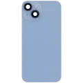 Back Glass w/ MagSafe Magnet & NFC & Flashlight Flex For iPhone 14 (Used OEM Pull: Grade A) (Blue)