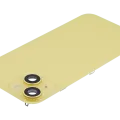 Back Glass w/ MagSafe Magnet & NFC & Flashlight Flex For iPhone 14 (Used OEM Pull: Grade A) (Yellow)