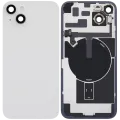 Back Glass w/ MagSafe Magnet & NFC & Flashlight Flex For iPhone 14 Plus (Used OEM Pull: Grade A) (Starlight)