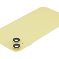 Back Glass w/ MagSafe Magnet & NFC & Flashlight Flex For iPhone 14 Plus (Used OEM Pull: Grade A) (Yellow)