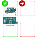 Charging Port Board With Sim Card Reader For Samsung Galaxy S25 5G (S931R) (International Version) (Premium)