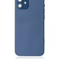 Задня кришка з малими деталями для iPhone 12 (EU / Global Version) (Used OEM Pull: Grade C) (синій)