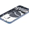 Задня кришка з малими деталями для iPhone 12 (EU / Global Version) (Used OEM Pull: Grade C) (синій)
