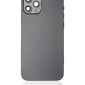 Back Housing W/ Small Parts For iPhone 12 Pro (EU / Global Version) (Used OEM Pull: Grade B) (Graphite)