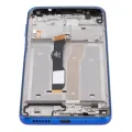 LCD Assembly With Frame For Motorola Moto G Power (XT2117 / 2021) (Genuine OEM) (Blue)