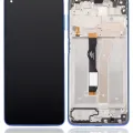 LCD Assembly With Frame For Motorola Moto G Power (XT2117 / 2021) (Genuine OEM) (Blue)