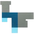 Back Camera Telephoto Conductive Cloth (T-Shaped) For Motorola Razr Fold (XT2851 / 2026) (Genuine OEM)