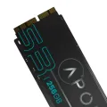 Apollo S3 256GB Mac SSD (NVMe PCIe Gen3x4) for MacBook Air 11" & 13" A1465 A1466 (Mid 2013-2017) / Pro Retina A1398 A1502 (Late 2013-Mid 2015) / iMac A1418 A1419 (Late 2013-Mid 2017) / Mac Mini A1347 (2014) / Mac Pro A1481 (2013)