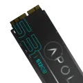 Apollo S3 512GB Mac SSD (NVMe PCIe Gen3x4) for MacBook Air 11" & 13" A1465 A1466 (Mid 2013-2017) / Pro Retina A1398 A1502 (Late 2013-Mid 2015) / iMac A1418 A1419 (Late 2013-Mid 2017) / Mac Mini A1347 (2014) / Mac Pro A1481 (2013)