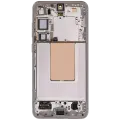 OLED Assembly With Frame For Samsung Galaxy S24 Plus 5G (US & International Version) (Refurbished) (Amber Yellow)