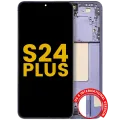 OLED Assembly With Frame For Samsung Galaxy S24 Plus 5G (US & International Version) (Refurbished) (Cobalt Violet)
