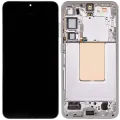 OLED Assembly With Frame For Samsung Galaxy S24 Plus 5G (US & International Version) (Refurbished) (Marble Grey)