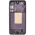 OLED Assembly With Frame For Samsung Galaxy S24 Plus 5G (US & International Version) (Refurbished) (Onyx Black)