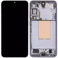 OLED Assembly With Frame For Samsung Galaxy S24 Plus 5G (US & International Version) (Refurbished) (Sapphire Blue)