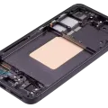OLED Assembly With Frame For Samsung Galaxy S24 5G (US & International Version) (Refurbished) (Onyx Black)