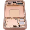 OLED Assembly With Frame For Samsung Galaxy S24 5G (US & International Version) (Refurbished) (Sandstone Orange)