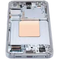 OLED Assembly With Frame For Samsung Galaxy S24 5G (US & International Version) (Refurbished) (Sapphire Blue)