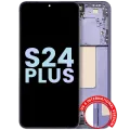 OLED Assembly With Frame For Samsung Galaxy S24 Plus 5G (US & International Version) (Service Pack) (Cobalt Violet)