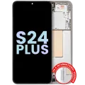 OLED Assembly With Frame For Samsung Galaxy S24 Plus 5G (US & International Version) (Service Pack) (Marble Grey)