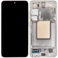 OLED Assembly With Frame For Samsung Galaxy S24 5G (US & International Version) (Service Pack) (Amber Yellow)