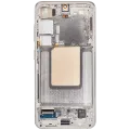 OLED Assembly With Frame For Samsung Galaxy S24 5G (US & International Version) (Service Pack) (Amber Yellow)