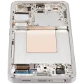 OLED Assembly With Frame For Samsung Galaxy S24 5G (US & International Version) (Service Pack) (Amber Yellow)