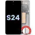 OLED Assembly With Frame For Samsung Galaxy S24 5G (US & International Version) (Service Pack) (Jade Green)