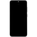 Дисплейний модуль (OLED) з рамкою для Samsung Galaxy S24 5G (US & International Version) (Service Pack) (Onyx Black)