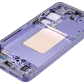 OLED Assembly With Frame For Samsung Galaxy S24 5G (US & International Version) (Refurbished) (Cobalt Violet)