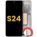 OLED Assembly With Frame For Samsung Galaxy S24 5G (US & International Version) (Refurbished) (Jade Green)