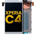 LCD Assembly With Frame For Sony Xperia C4 (E5303: E5306: E5333: E5343: E5353: E5363) (Refurbished) (White)