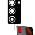 Back Camera Lens (Glass Only) With Adhesive For Samsung Galaxy Z Fold 2 5G (Mystic Black) (10 Pack)