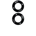 Back Camera Lens (Glass Only) With Adhesive For Samsung Galaxy A04 (A045 / 2022) (10 Pack)