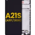 LCD Assembly With Frame For Samsung Galaxy A21s (A217 / 2020) (Refurbished) (All Colors)