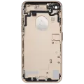 Back Housing W/ Small Components Pre-Installed For iPhone 7 (Used OEM Pull: Grade A) (Gold)