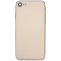 Back Housing W/ Small Components Pre-Installed For iPhone 7 (Used OEM Pull: Grade A) (Gold)
